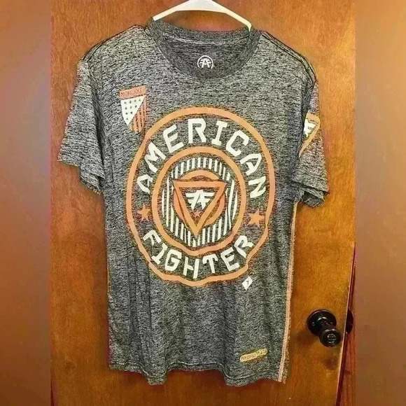 Men’s American Fighter Short Sleeve Tee - Picture 1 of 3